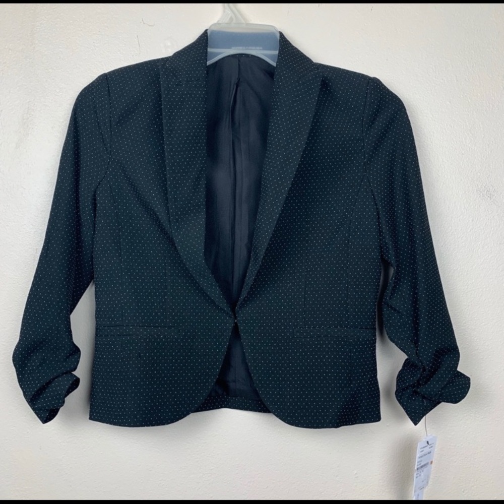 BOGO Amanda & Chelsea Dot Jacket Blazer Petite 2P